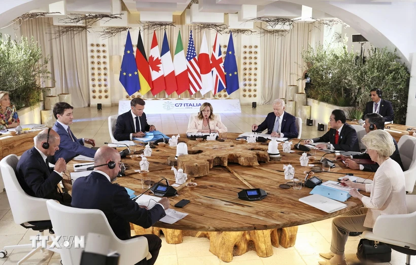 G7 nhất trí về việc cung cấp khoản vay 50 tỷ USD cho Ukraine