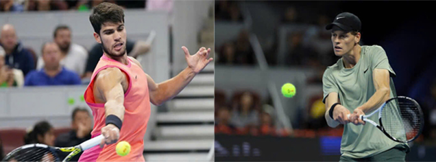 China Open: Trận "chung kết trong mơ" giữa hai tay vợt trẻ Sinner và Alcaraz