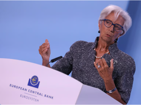 Chủ tịch ECB Christine Lagarde. (Ảnh: AFP) 
