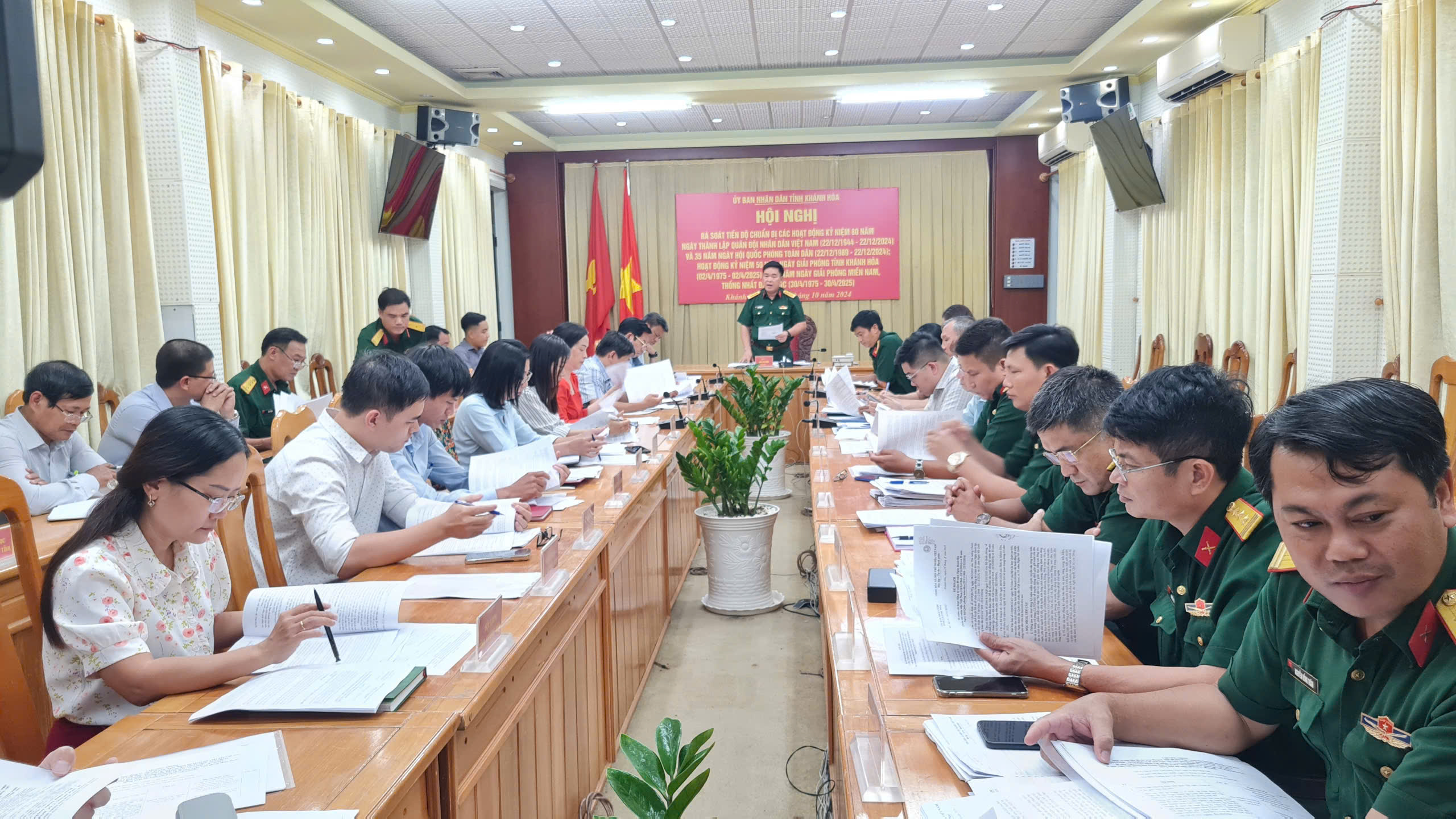 Rà soát tiến độ chuẩn bị các hoạt động kỷ niệm 80 năm Ngày thành lập Quân đội nhân dân Việt Nam