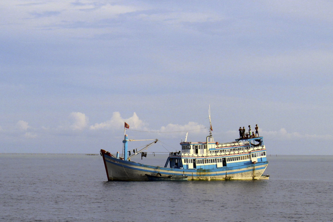 Khu vực biển Khánh Hòa có gió mạnh, biển động