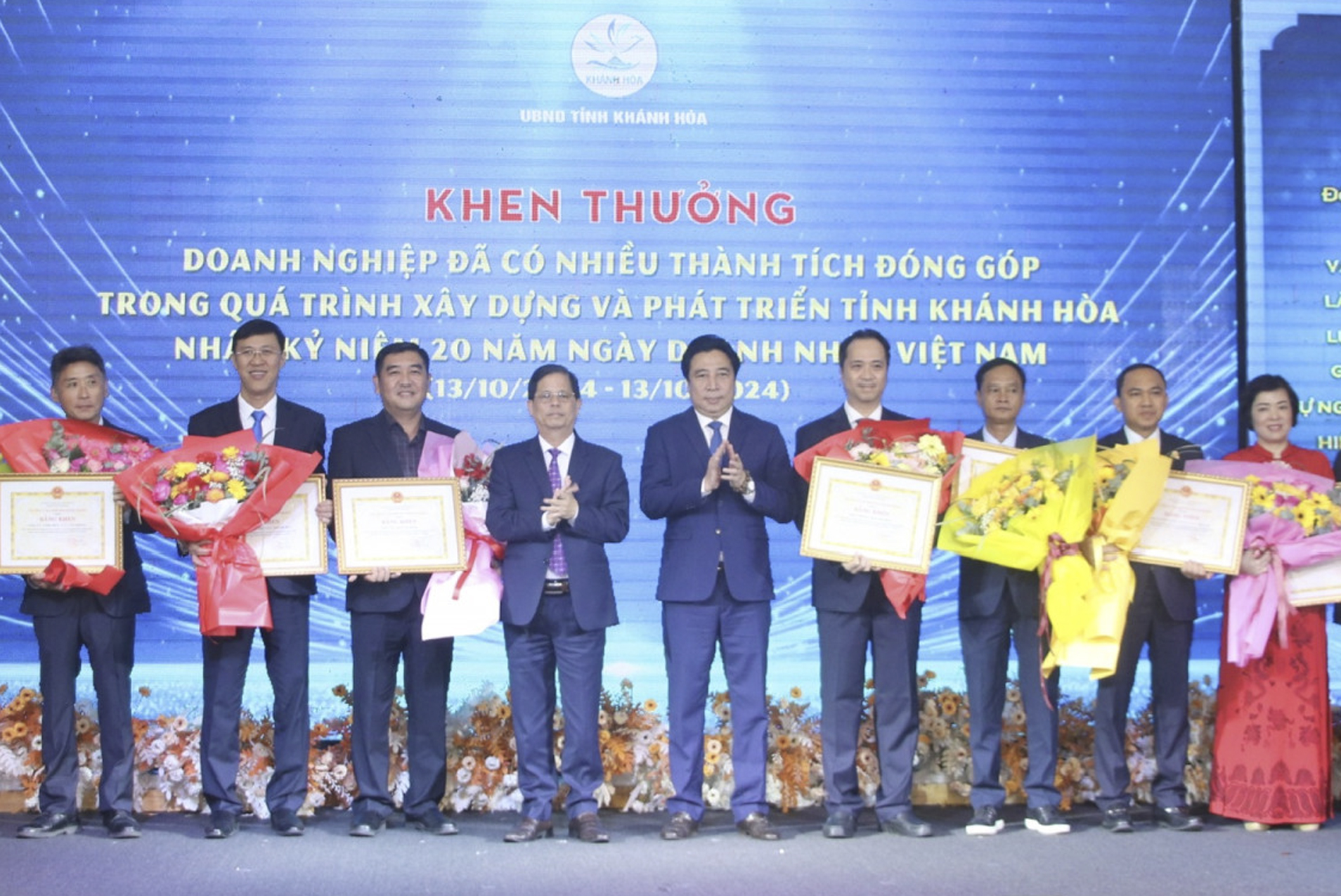 UBND tỉnh Khánh Hòa gặp mặt doanh nhân, doanh nghiệp nhân Ngày Doanh nhân Việt Nam