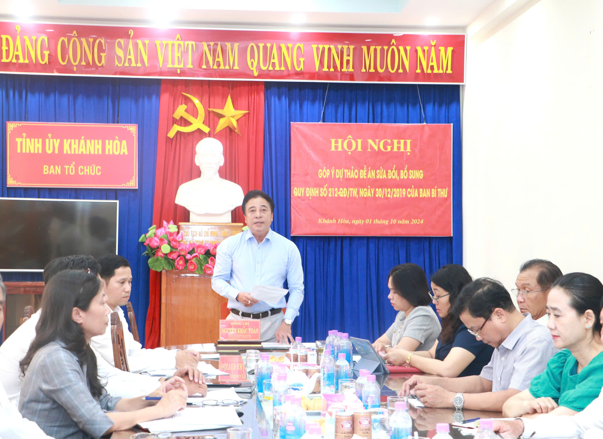 Góp ý Dự thảo Đề án sửa đổi, bổ sung Quy định 212 của Ban Bí thư