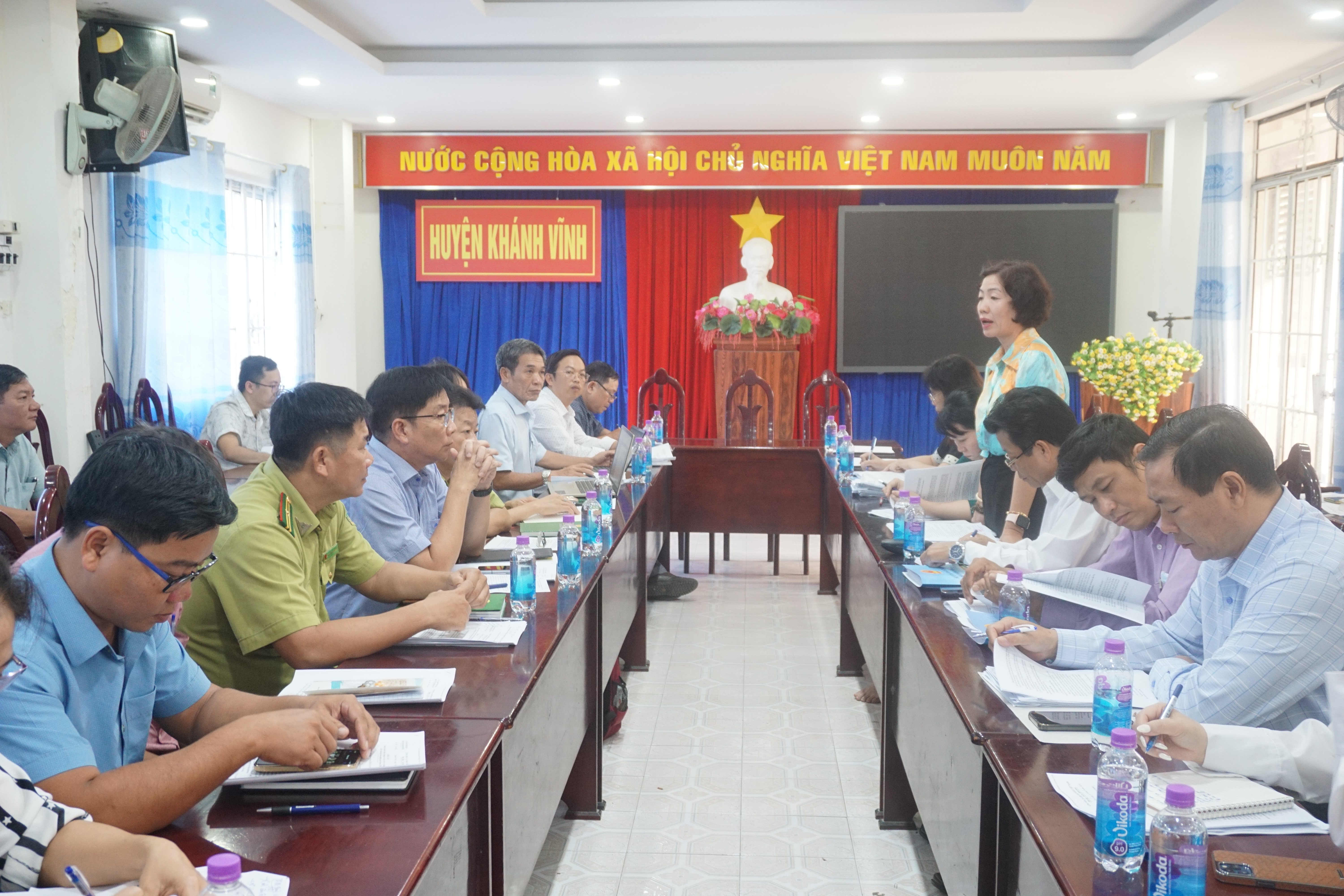 Đoàn giám sát của Thường trực HĐND tỉnh Khánh Hòa: Giám sát công tác quản lý bảo vệ rừng tại huyện Khánh Vĩnh