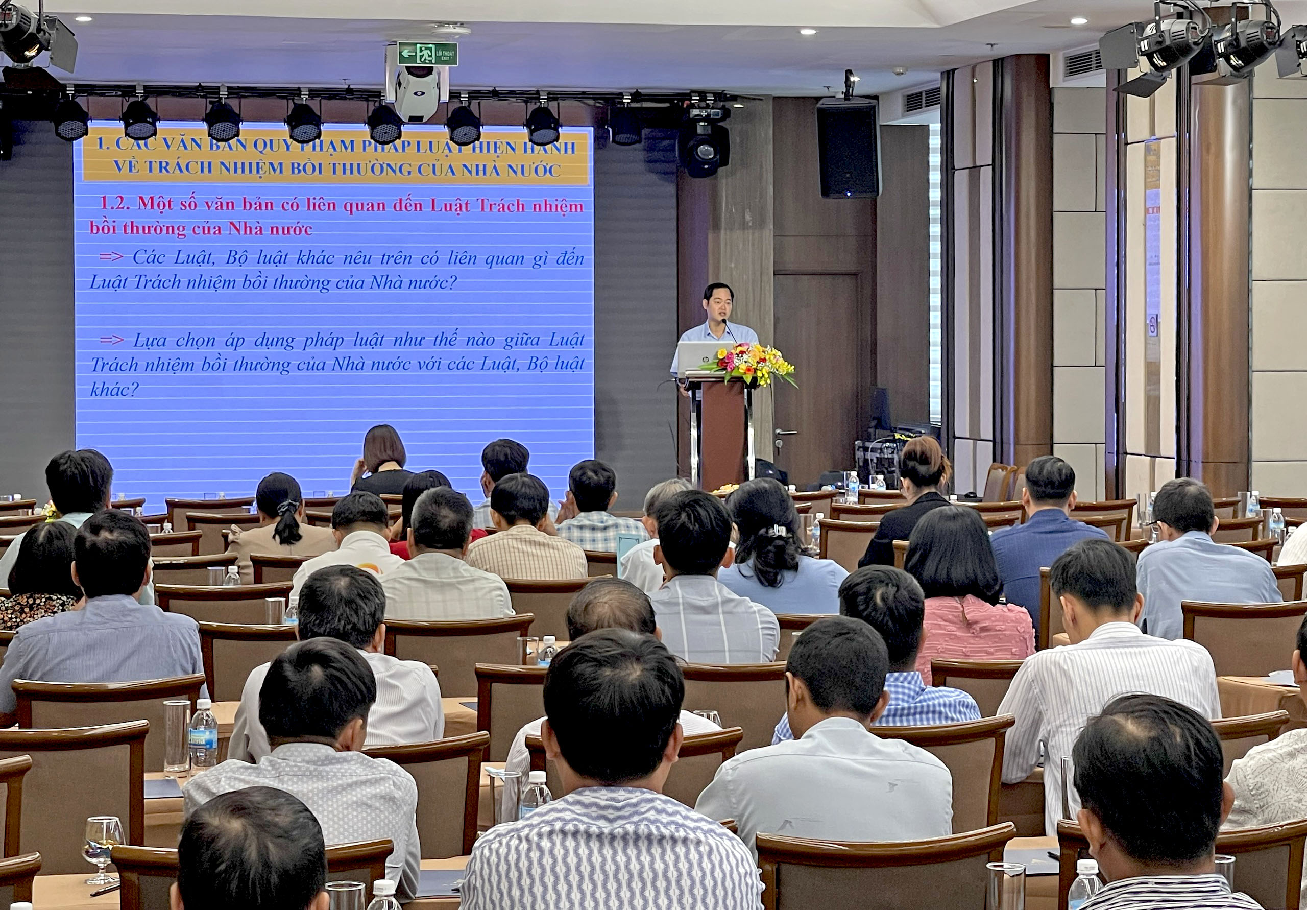 Tập huấn kỹ năng, nghiệp vụ công tác bồi thường Nhà nước năm 2024