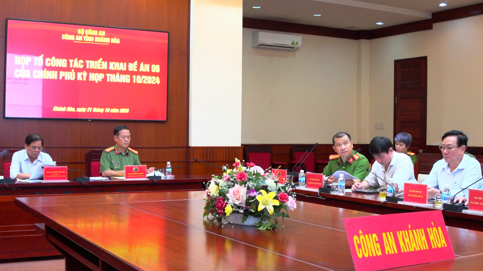 Tổ Công tác triển khai Đề án 06 của Chính phủ: Họp thường kỳ tháng 10