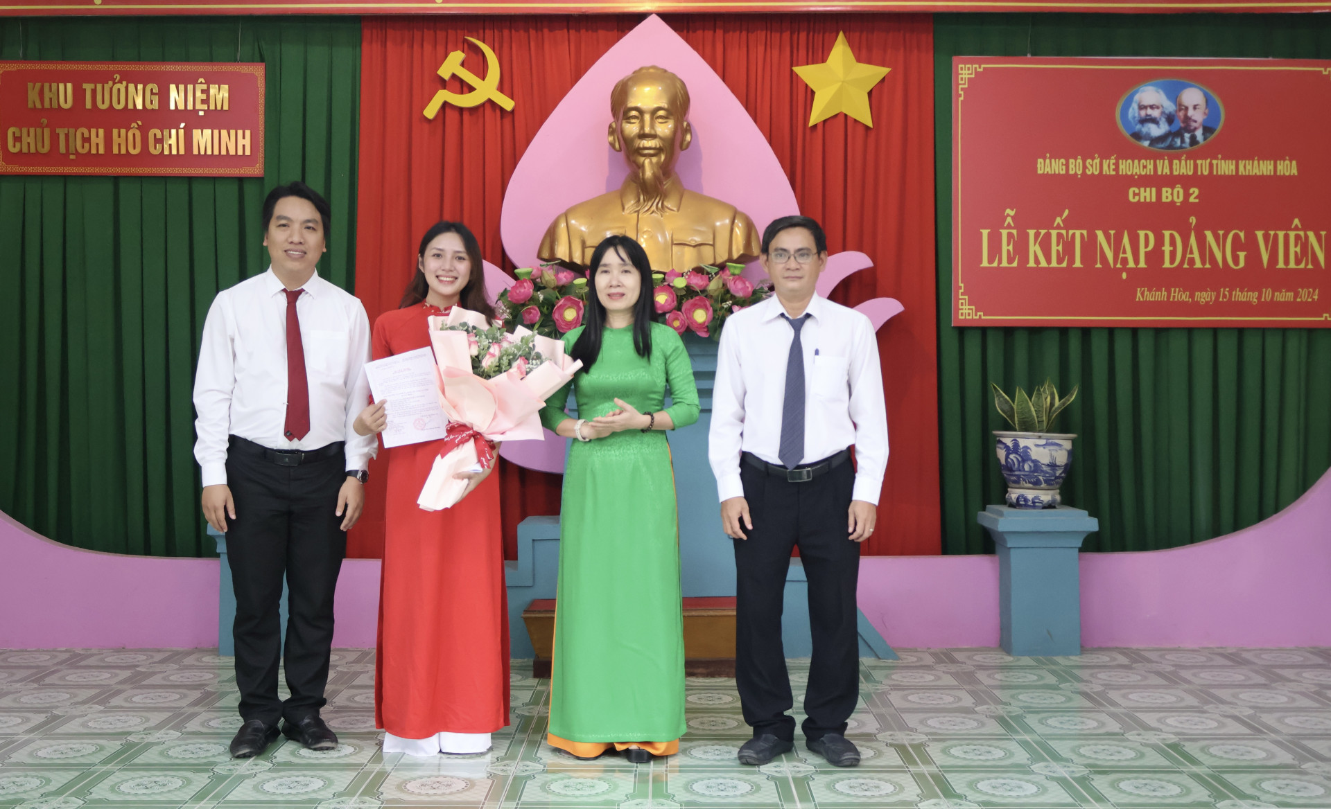 Đảng bộ tỉnh Khánh Hòa vượt chỉ tiêu kết nạp đảng viên năm 2024 hơn 11%