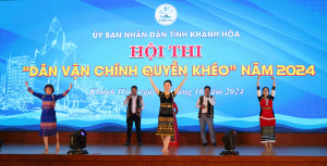 VIDEO: Sôi nổi Hội thi Dân vận chính quyền khéo năm 2024