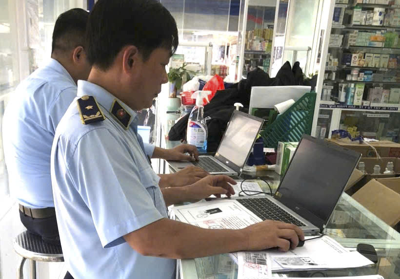 Đội Quản lý thị trường số 2: Xử phạt một công ty dược 9 triệu đồng