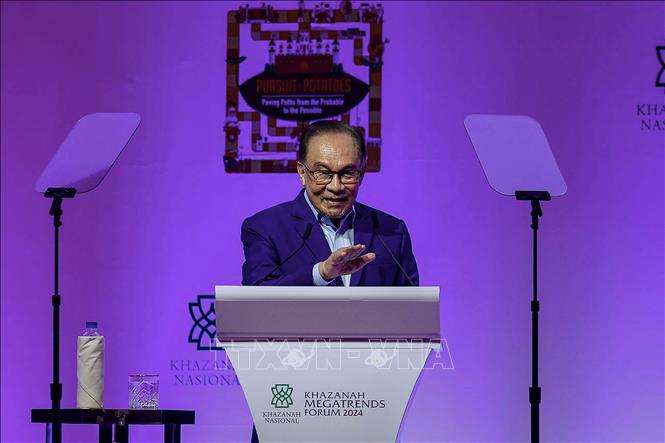 Thủ tướng Malaysia Anwar Ibrahim. Ảnh tư liệu: Bernama/TTXVN phát

