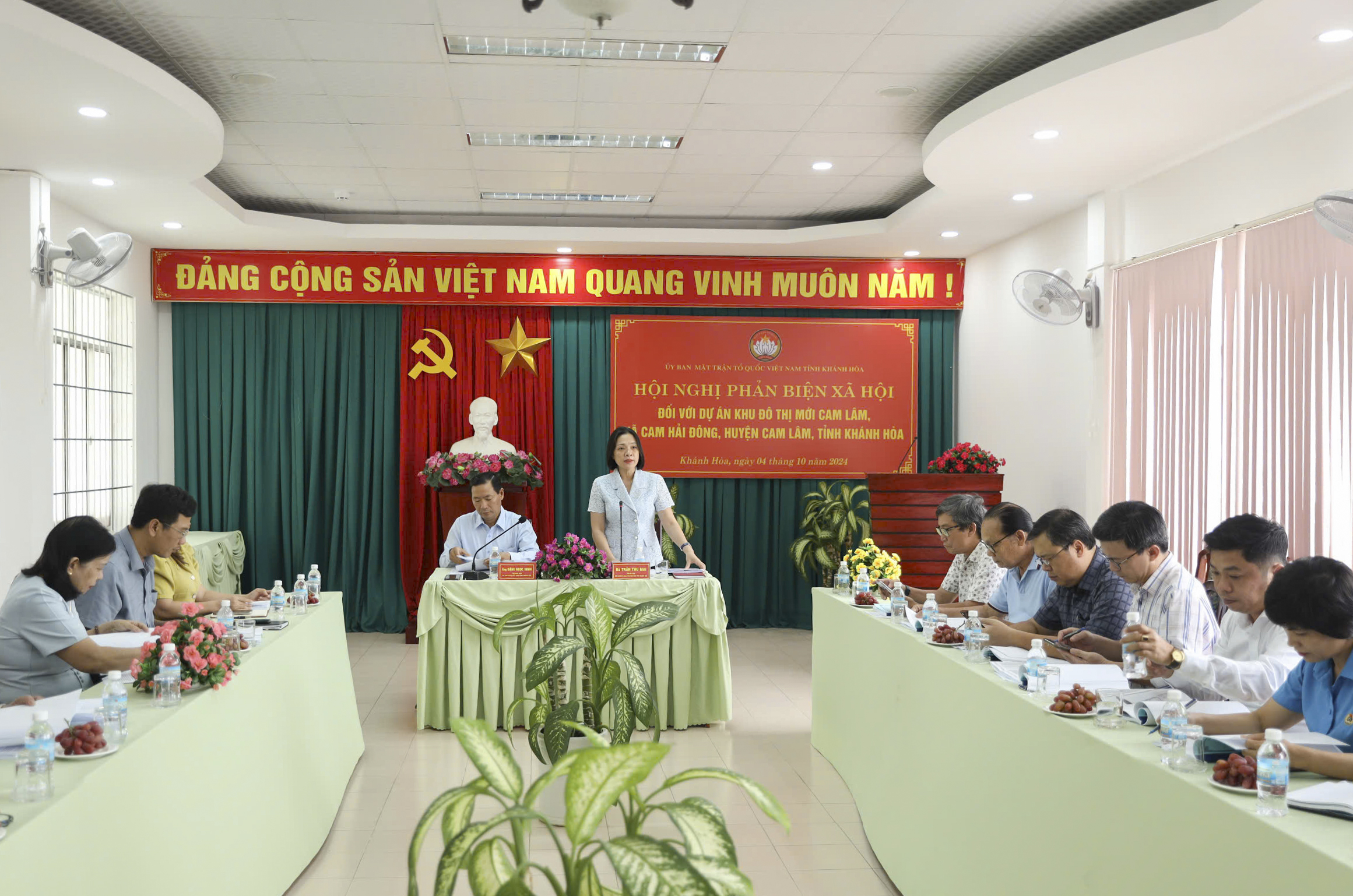 UBMTTQ Việt Nam tỉnh Khánh Hòa: Phản biện xã hội đối với dự án Khu đô thị mới Cam Lâm