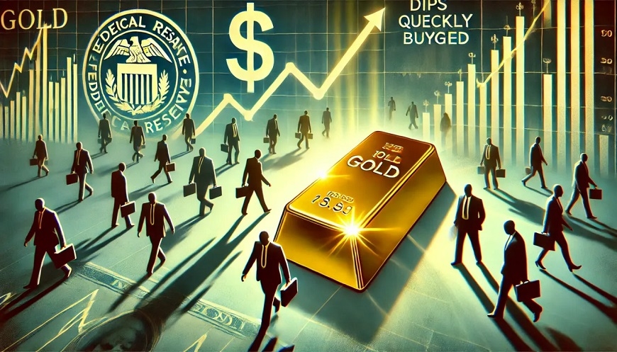 Giá vàng thế giới neo ở mức trên 2.650 USD/ounce. 