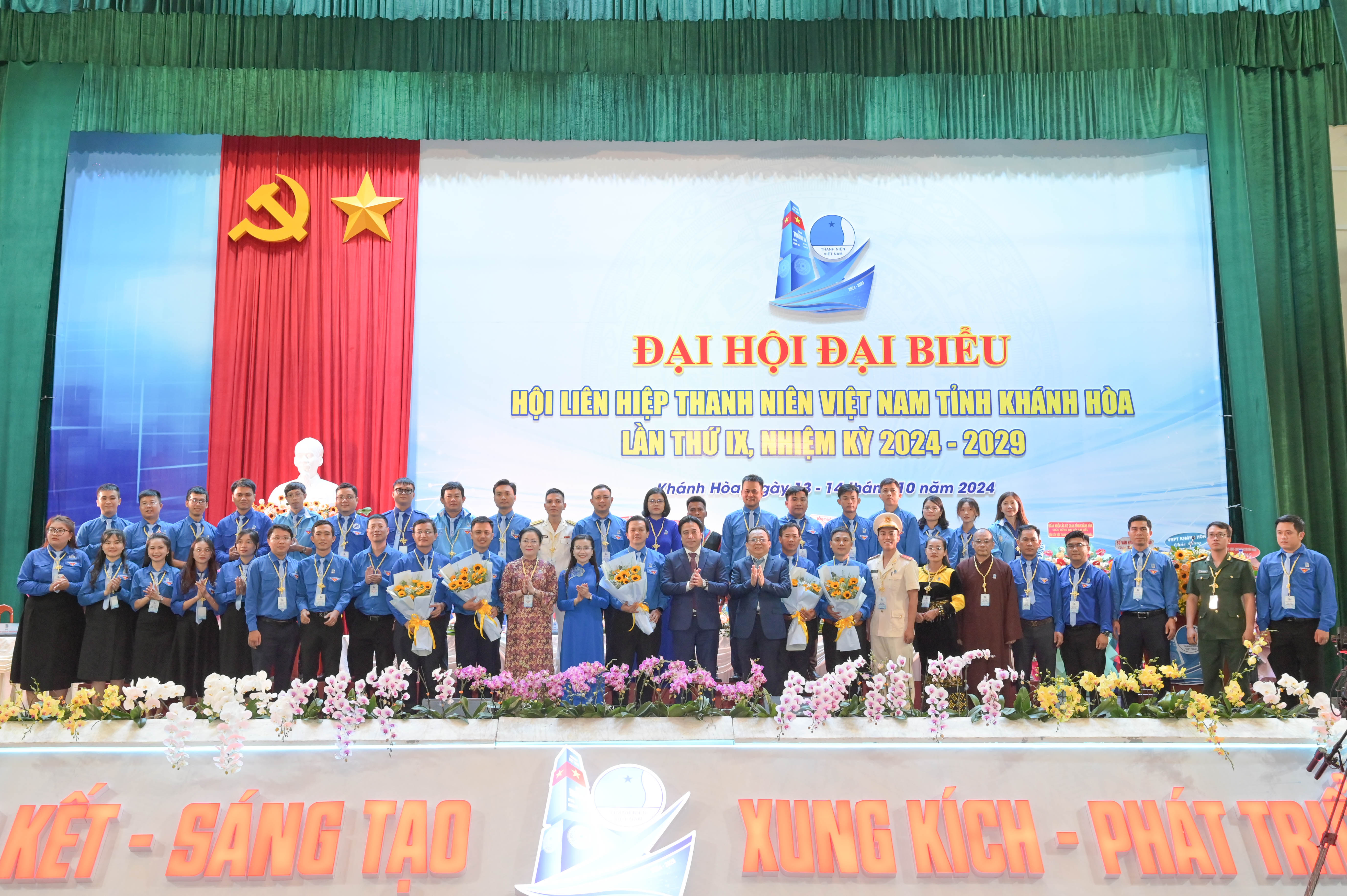 Đại hội đại biểu Hội Liên hiệp Thanh niên Việt Nam tỉnh Khánh Hòa lần thứ IX