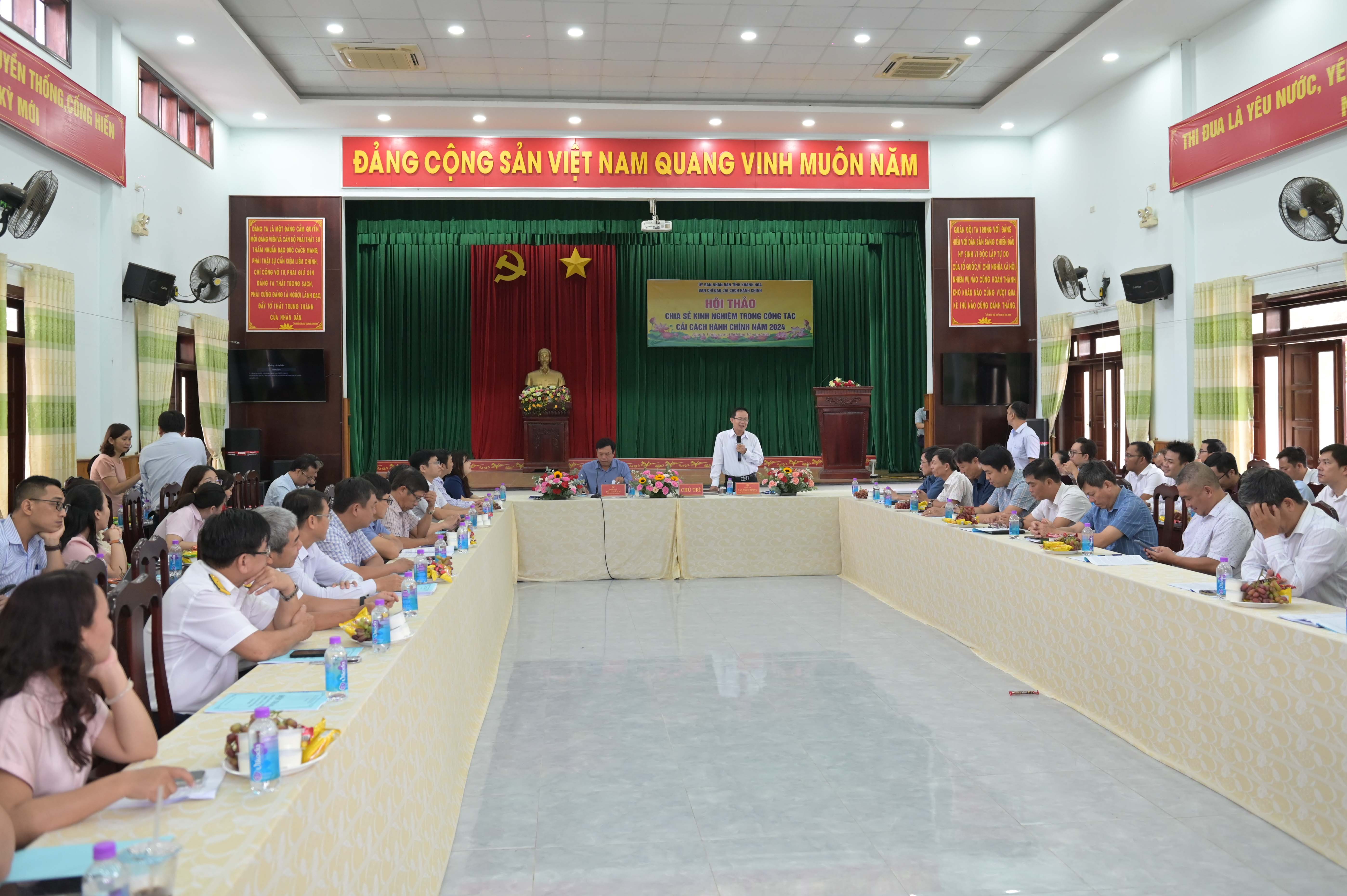 Hội thảo chia sẻ kinh nghiệm trong công tác cải cách hành chính năm 2024