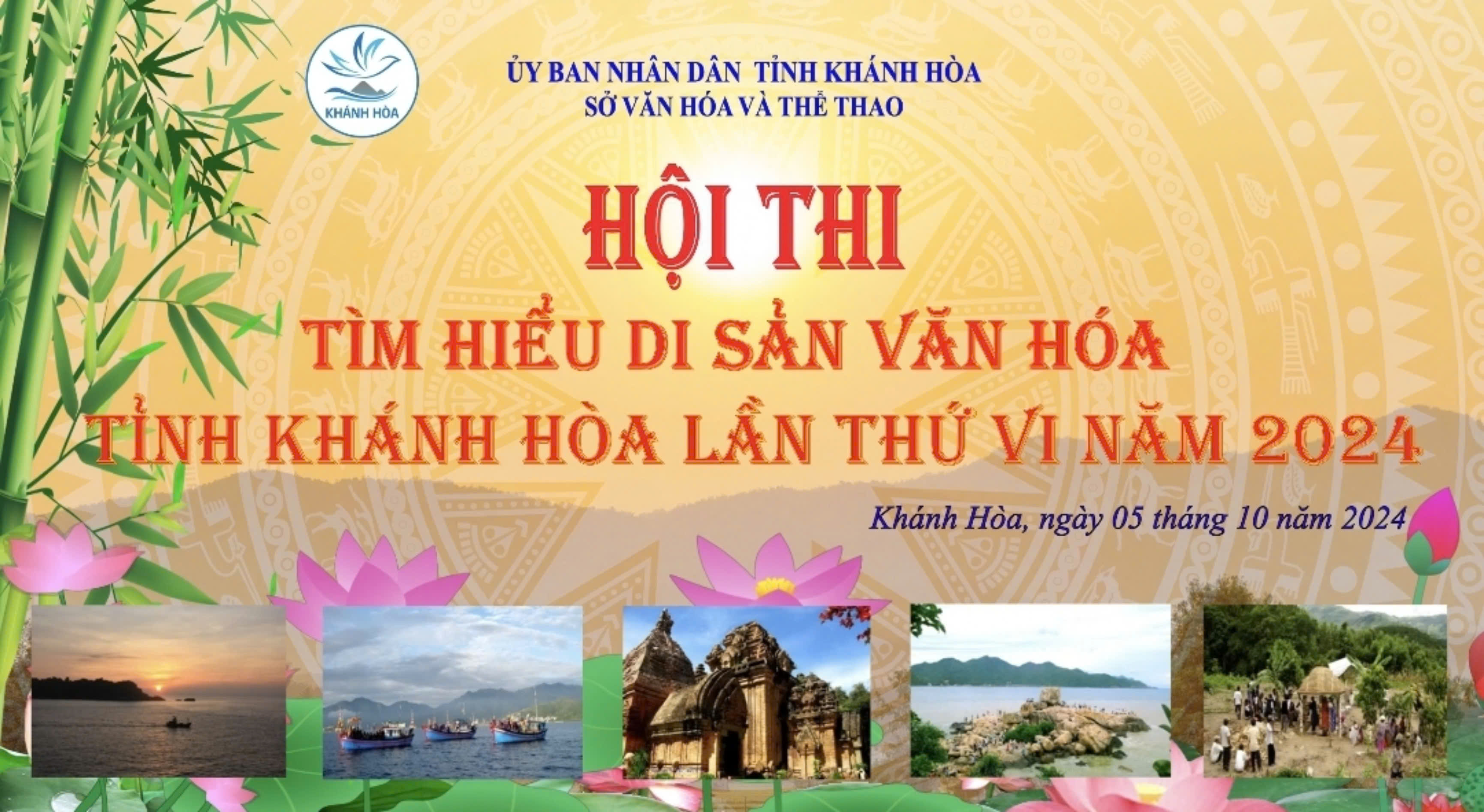 Sáng 5-10, Báo Khánh Hòa sẽ livestream hội thi Tìm hiểu Di sản văn hóa tỉnh Khánh Hòa lần thứ VI năm 2024