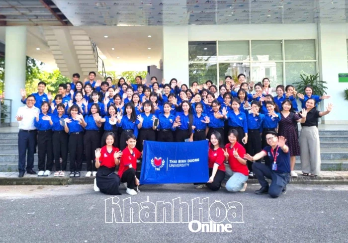 Hơn 120 học sinh tìm hiểu, trải nghiệm tại Trường Đại học Thái Bình Dương