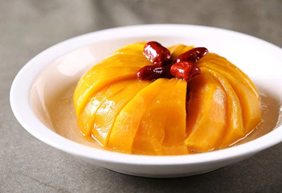 Chất xơ trong bí ngô cũng giúp hỗ trợ quản lý cân nặng.