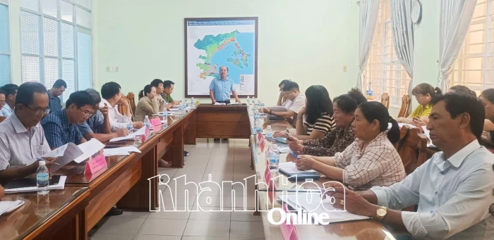 Xã Vạn Ninh triển khai chiến dịch làm sạch, làm giàu cơ sở dữ liệu đất đai