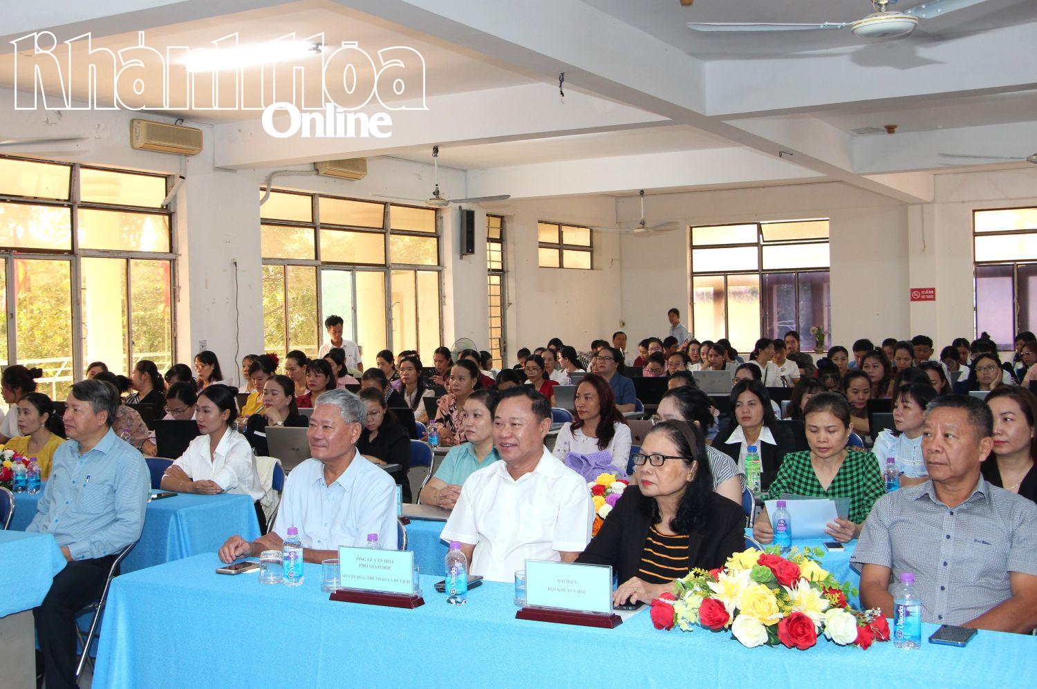 Quang cảnh tại buổi lễ.