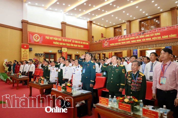 Đại hội đại biểu Hội Cựu chiến binh phường Nam Nha Trang lần thứ VIII, nhiệm kỳ 2025 - 2030