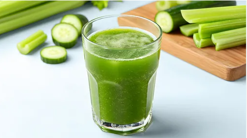 Nước ép cần tây và dưa chuột chứa mangan hỗ trợ hình thành và phát triển xương.