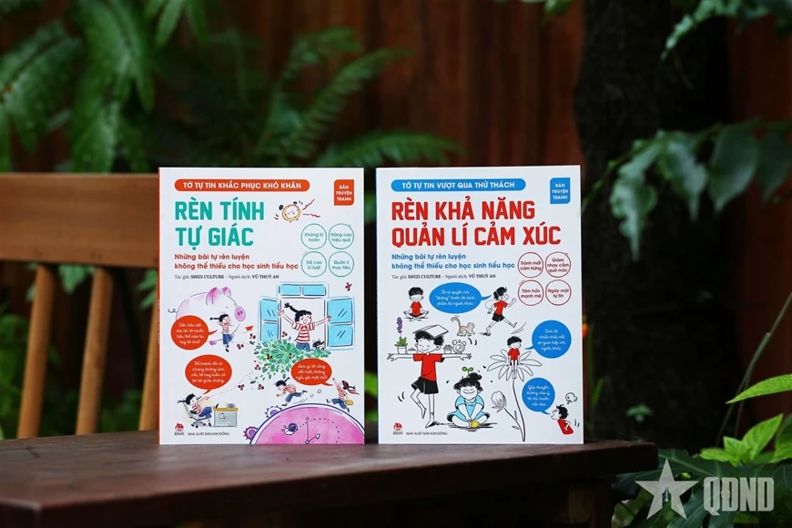  Bộ sách kỹ năng “Tớ tự tin” sẽ có thêm hai cuốn mới.