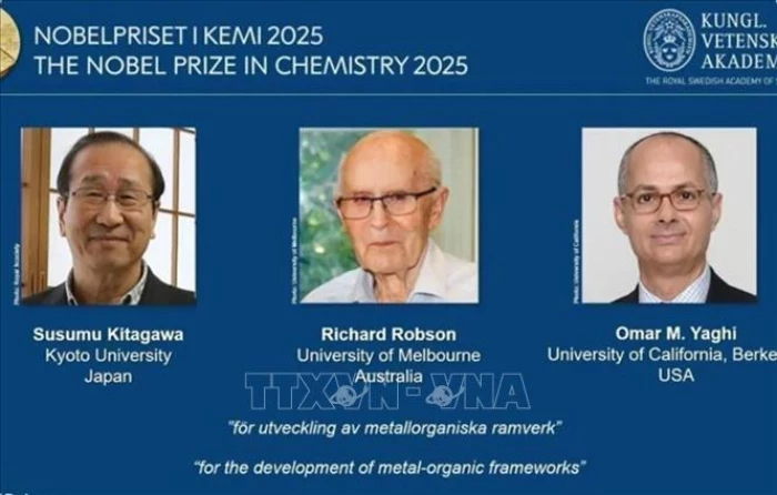 Nobel 2025: Cấu trúc phân tử góp phần giải quyết những thách thức lớn nhất của nhân loại
