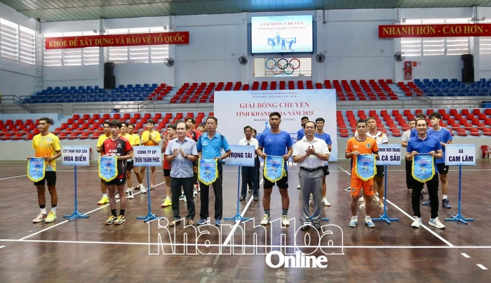 Khanh Hoa’s volleyball tournament 2025 joined by 5 teams