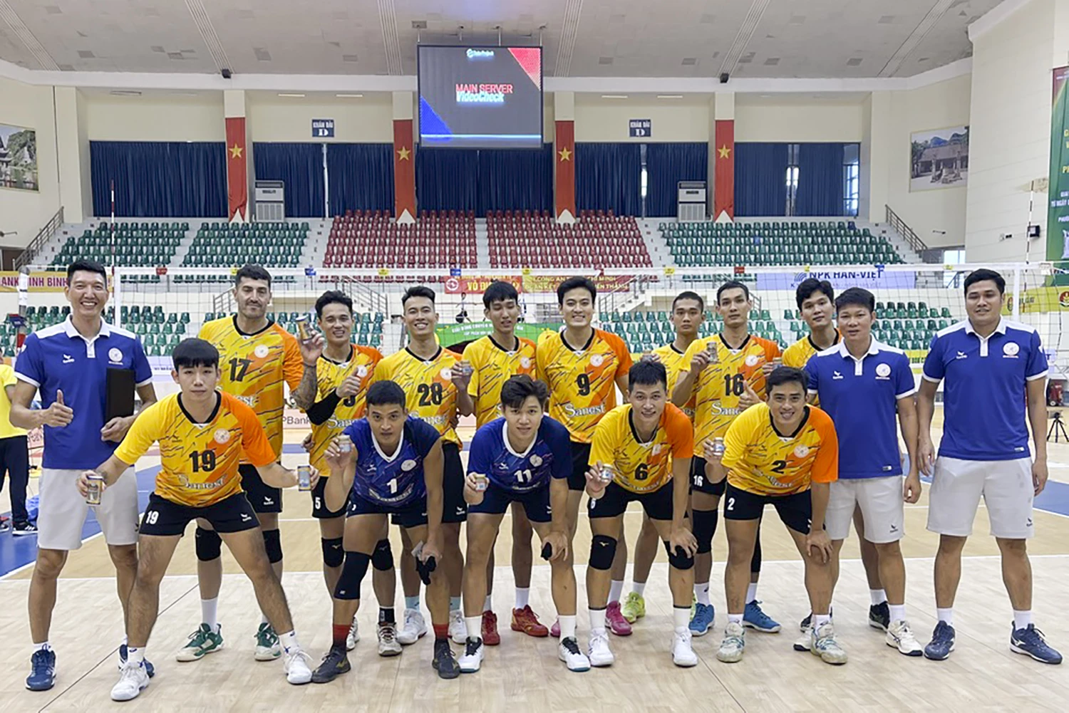 Sanest Khanh Hoa successfully stay in LPBank National Volleyball Championship 


