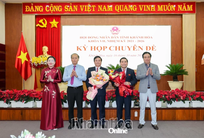 Đồng chí Lữ Thanh Hải được bầu giữ chức vụ Phó Chủ tịch HĐND tỉnh Khánh Hòa khóa VII nhiệm kỳ 2021 - 2026