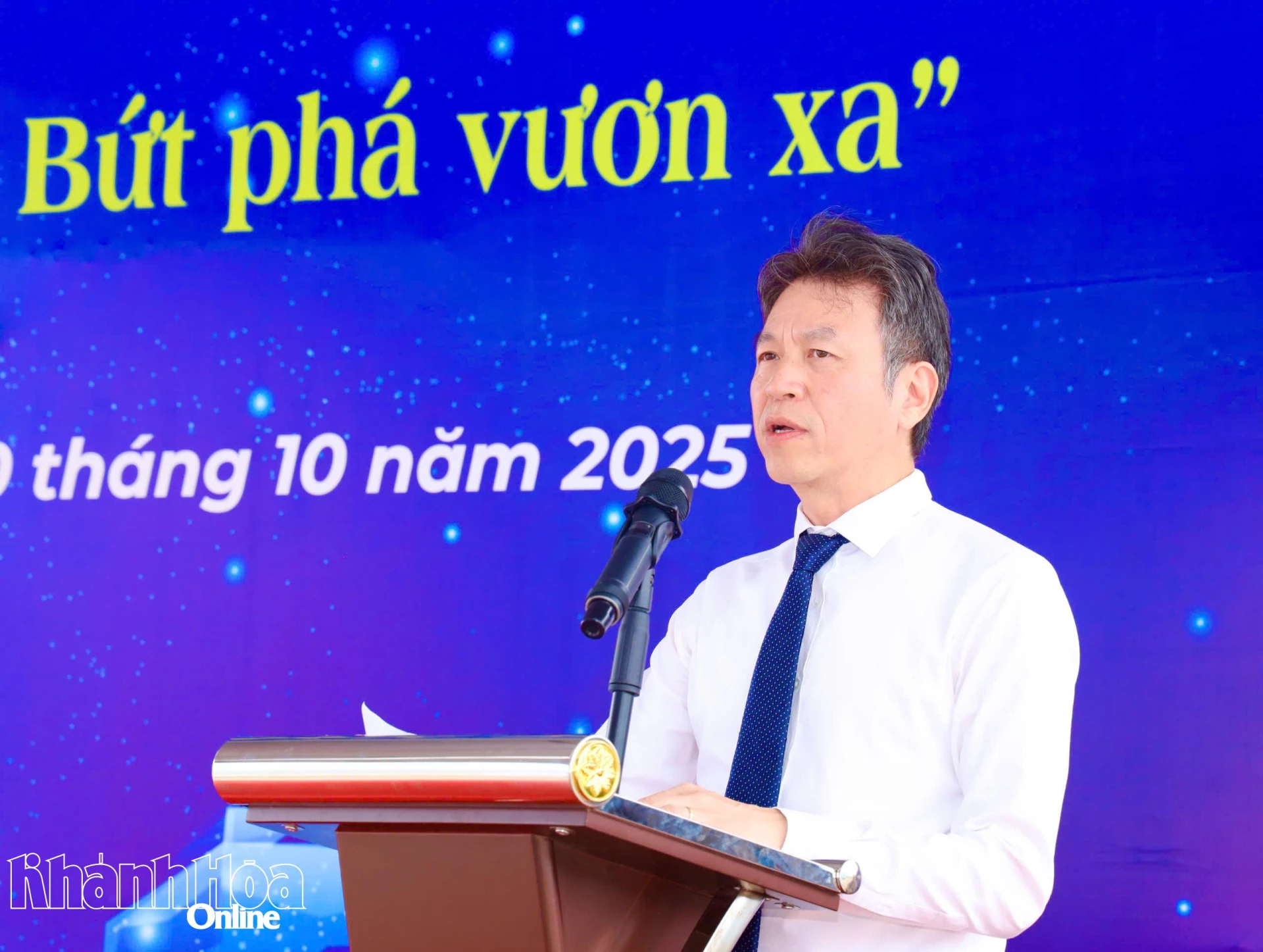 Nguyen Van Thang - General Director of Cam Ranh Port Joint Stock Company reporting the company’s business results from the beginning of the year until now

