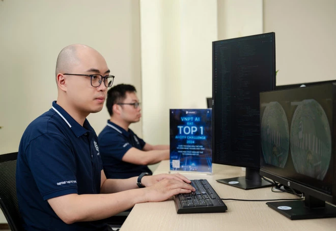 Đội ngũ VNPT đã phát triển và làm chủ hơn 40 mô hình AI xử lý ảnh. (Ảnh: PV/Vietnam+)