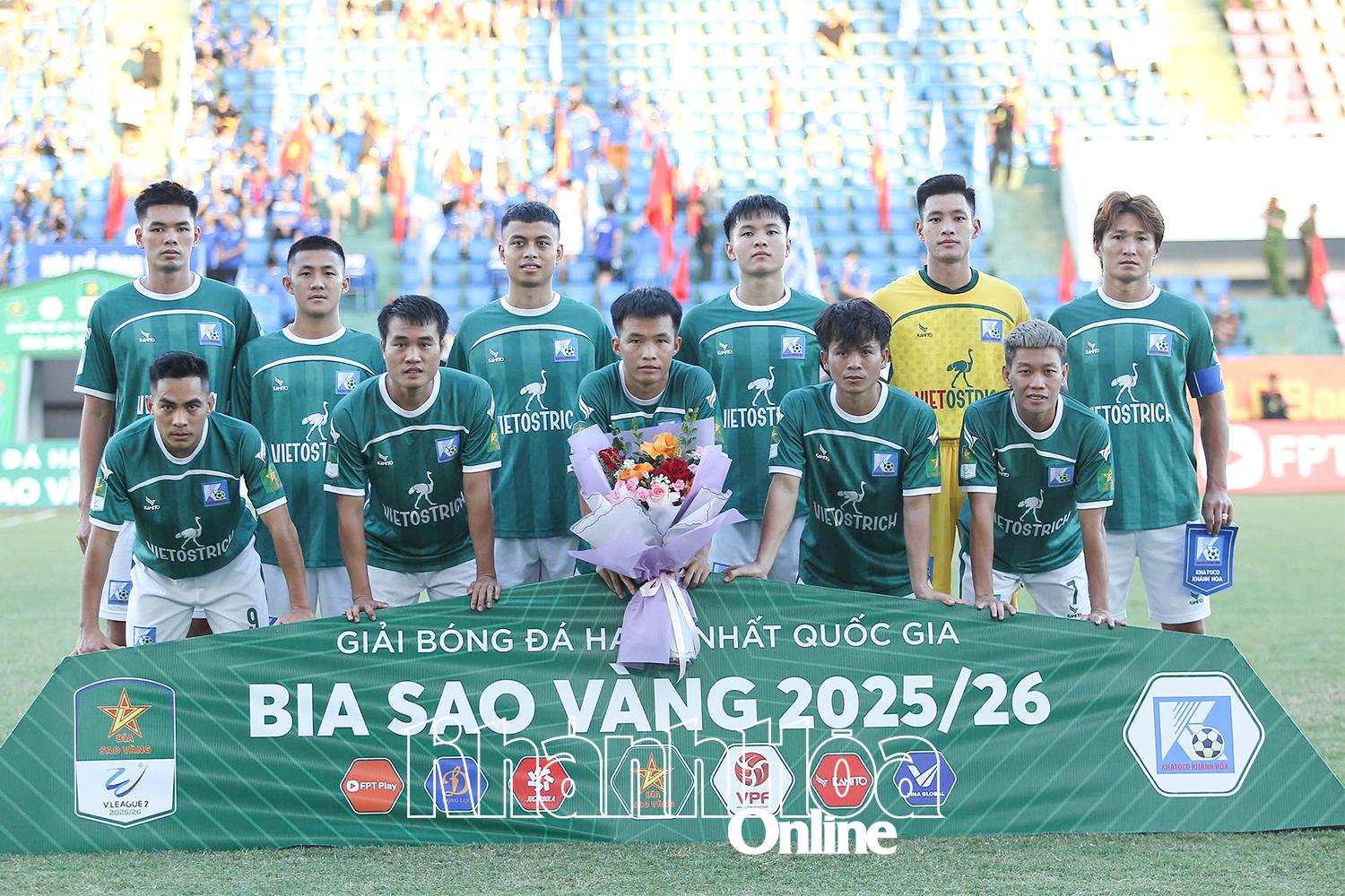 Đội bóng Khatoco Khánh Hòa sẽ có trận đấu trên sân nhà tiếp đón Trẻ PVF-CAND.
