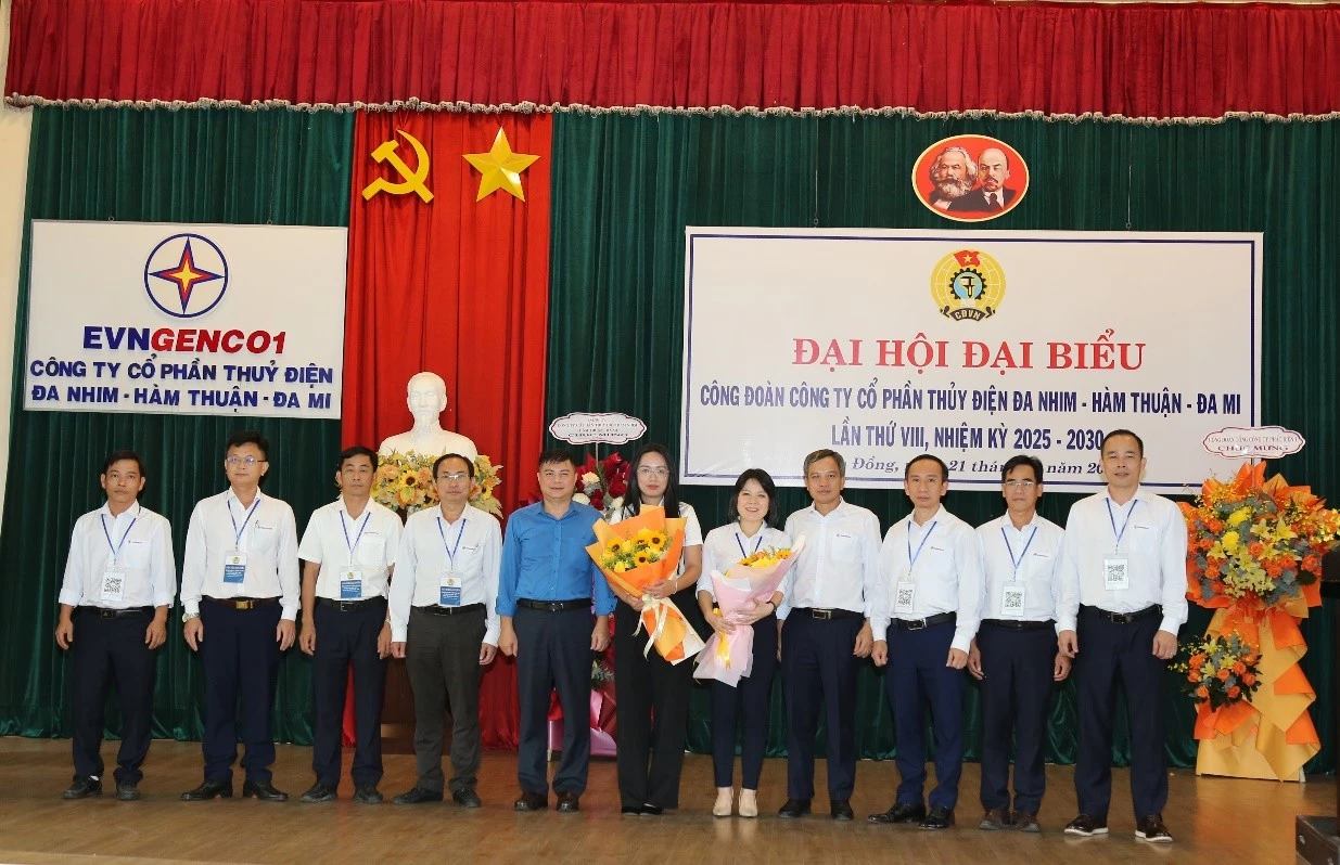 Ban chấp hành Công đoàn Công ty khóa VIII - Nhiệm kỳ 2025 - 2030