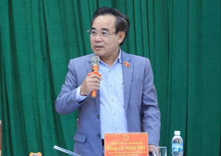 Ông Lê Hữu Trí – Tỉnh ủy viên, Phó Trưởng đoàn chuyên trách Phụ trách Đoàn đại biểu Quốc hội tỉnh Khánh Hòa.