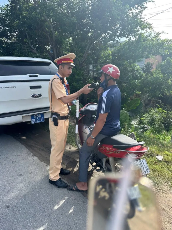 Tăng cường tuần tra, xử lý lái xe có nồng độ cồn