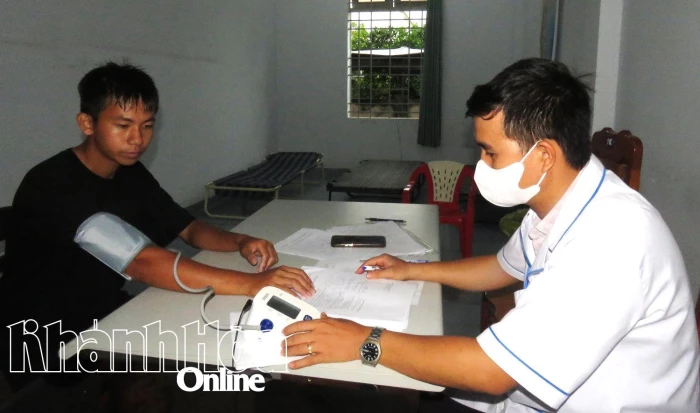 Xã Vạn Ninh tổ chức sơ tuyển sức khỏe nghĩa vụ quân sự năm 2026