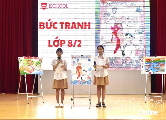 Trường iSchool Nha Trang tổ chức ngoại khóa chủ đề biển đảo