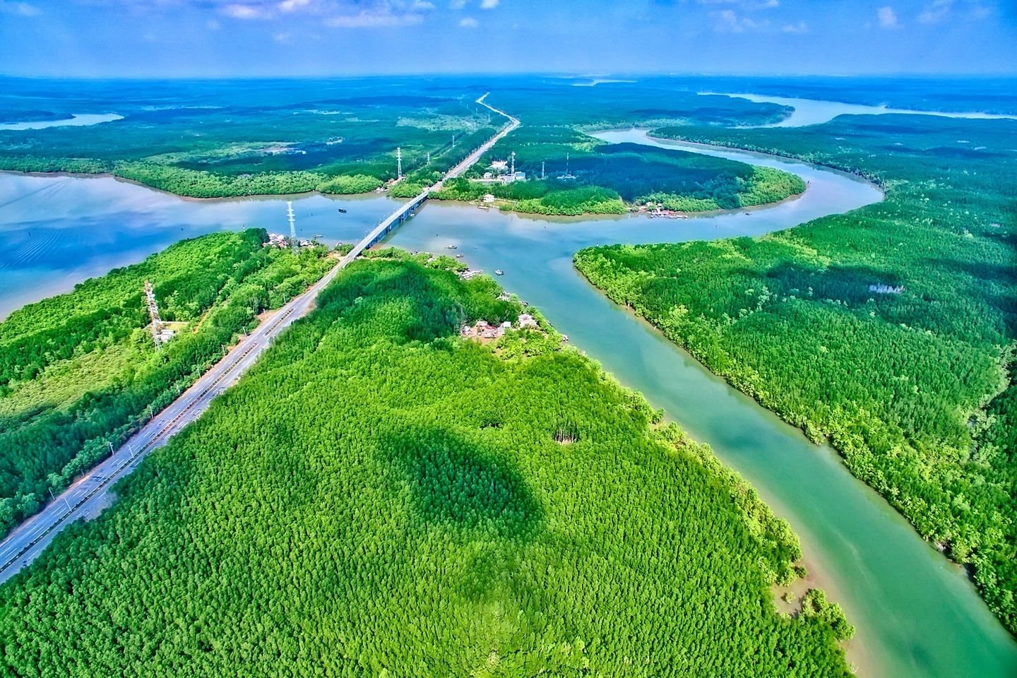 Cần Giờ cách trung tâm TP.HCM 50km, là “lá phổi xanh” của khu vực 