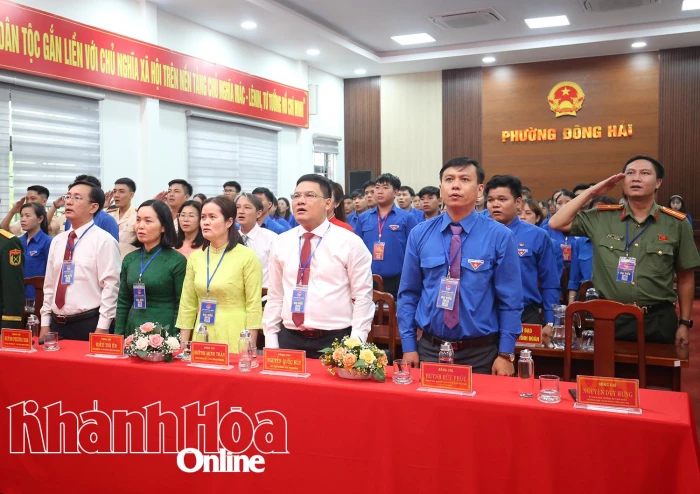 Đại hội đại biểu Đoàn phường Đông Hải lần thứ I