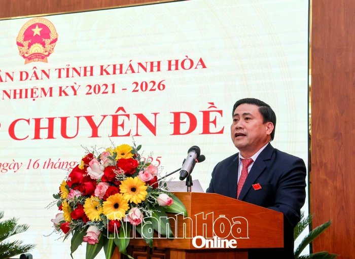 Đồng chí Lâm Đông được bầu giữ chức vụ Chủ tịch HĐND tỉnh Khánh Hòa khóa VII, nhiệm kỳ 2021 - 2026