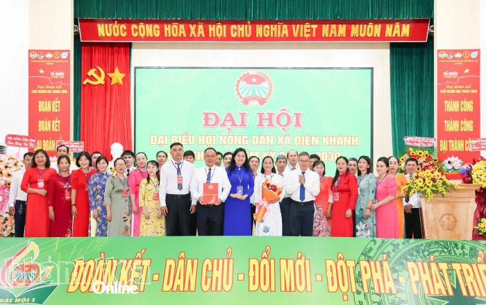 Đại hội đại biểu Hội Nông dân xã Diên Khánh lần thứ I