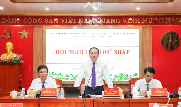 Hội nghị lần thứ nhất Ban Chấp hành Đảng bộ Các cơ quan Đảng tỉnh Khánh Hòa