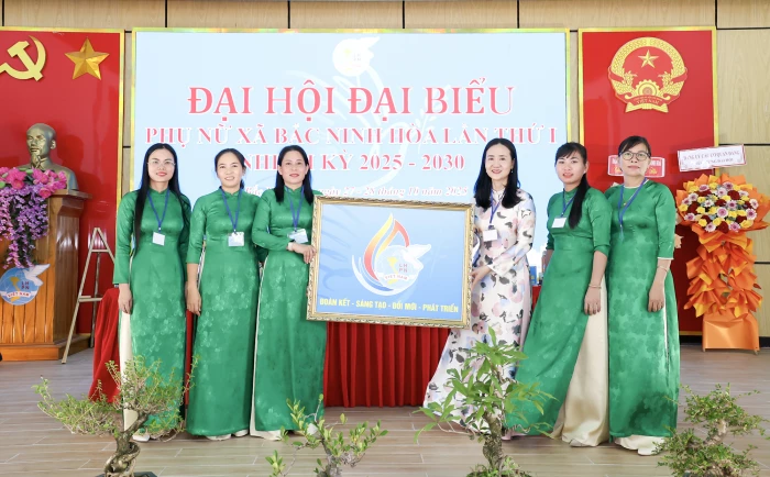 Đại hội đại biểu Phụ nữ xã Bắc Ninh Hòa lần thứ I