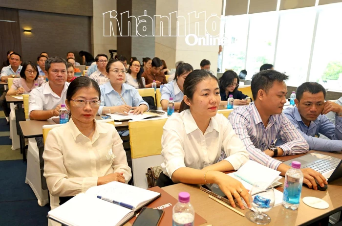 UBND tỉnh Khánh Hòa tổ chức tập huấn công tác cải cách hành chính đợt 2 - năm 2025