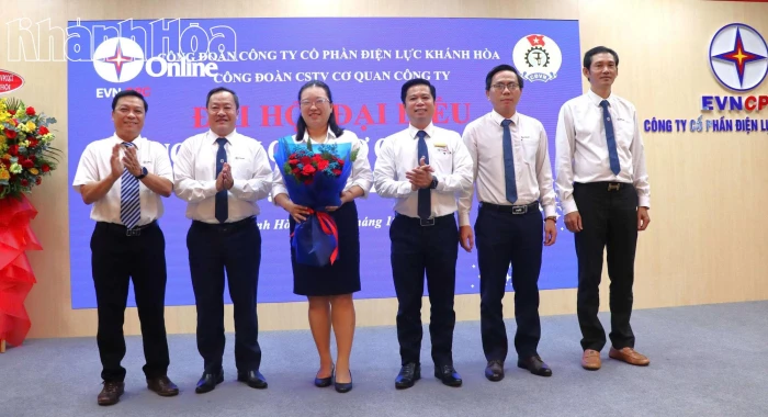 Đại hội Công đoàn cơ sở Công ty Cổ phần Điện lực Khánh Hòa nhiệm kỳ 2025-2030