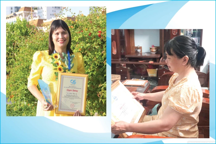 Nữ cán bộ hội tâm huyết với phong trào