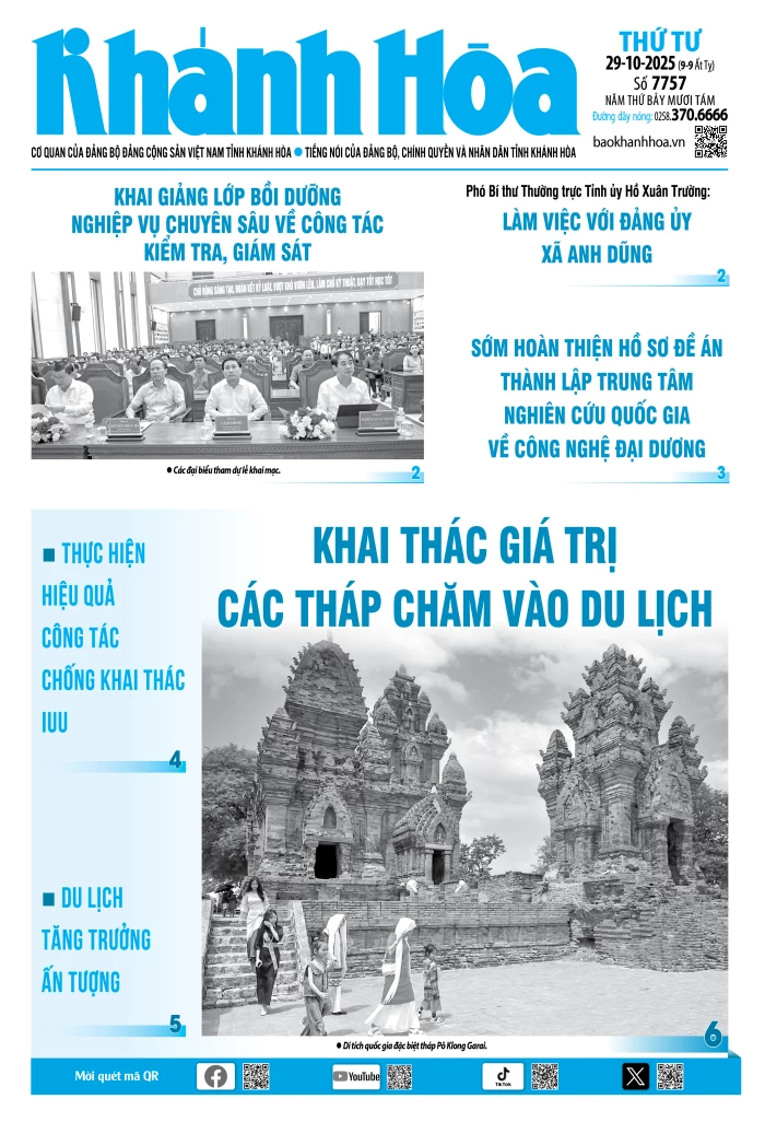 Đọc báo in số 7757 ngày 29/10/2025