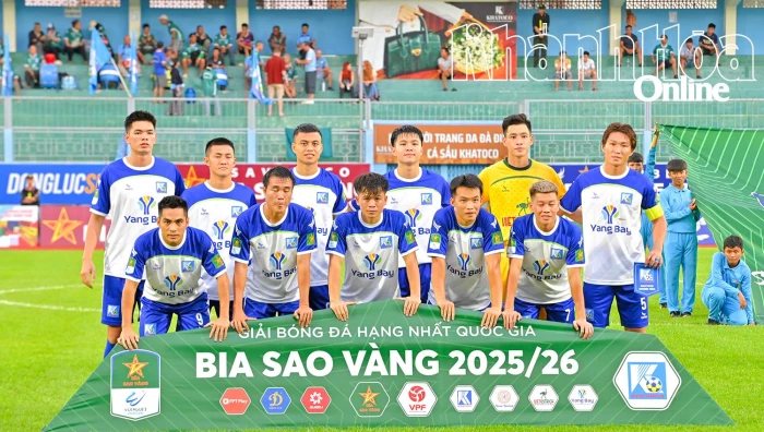 Vòng 6 Giải hạng Nhất quốc gia Bia Sao Vàng 2025 - 2026: Cơ hội tăng điểm cho các đội mạnh