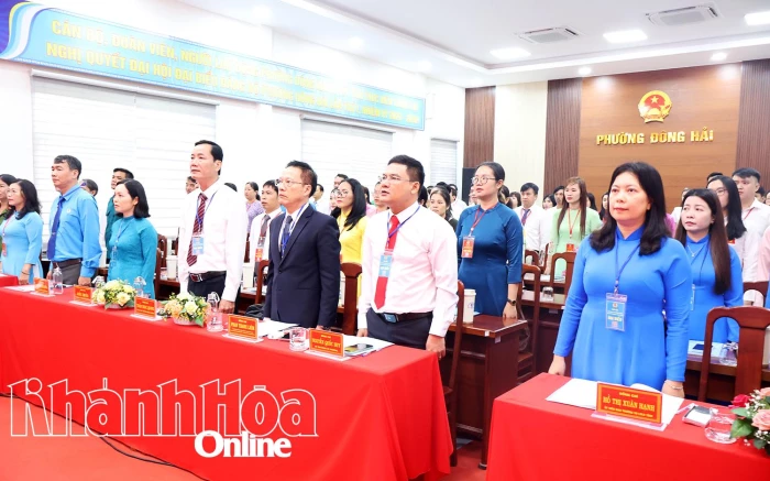 Đại hội Công đoàn phường Đông Hải lần thứ I